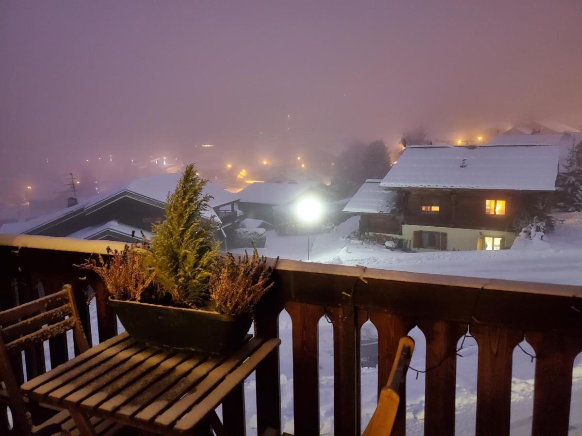 Studio Avec Petit Balcon Et Cheminee - Grand Massif Les Carroz d'Araches Buitenkant foto